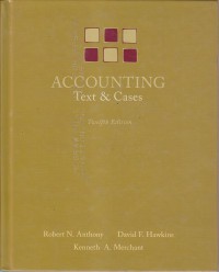 Image of Accounting : Text & Cases