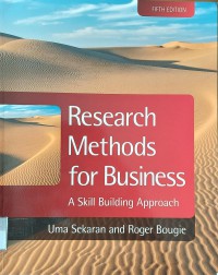 Image of Research Methods for Business: A Skill Building Approach