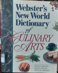 Image of Webster's New World Dictionary Of Culinary Arts