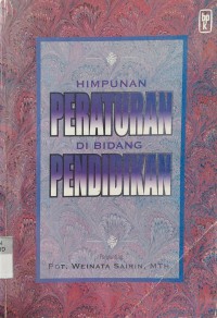 Image of Himpunan Peraturan di Bidang Pendidikan