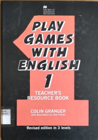 Image of Play Games with English 1: Teacher's Resource Book