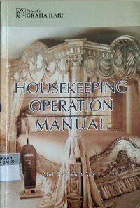 Image of Housekeeping Operation Manual