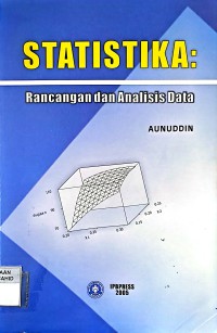 Image of Statistika: Rancangan dan Analisis Data