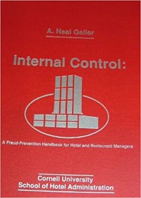 Image of Internal Control : A Fraud-Prevention Hanbook for hotel And Restaurant Managers