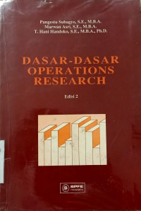 Image of Dasar-dasar Operations Research